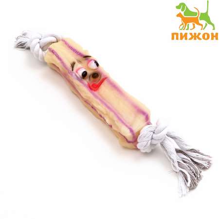 Игрушка Пижон на канате «Грустная палка» для собак 30 см игрушка 15.5 см