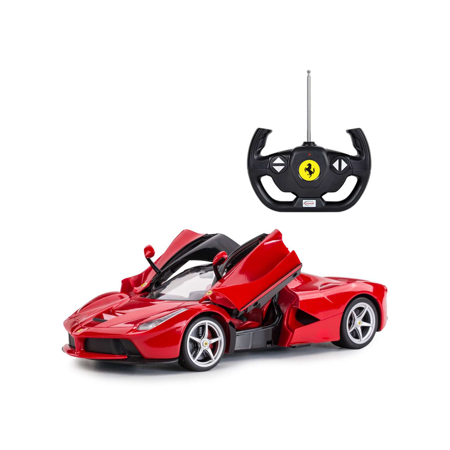 Машинка на радиоуправлении Rastar Ferrari USB 1:14 Красная - фото 1