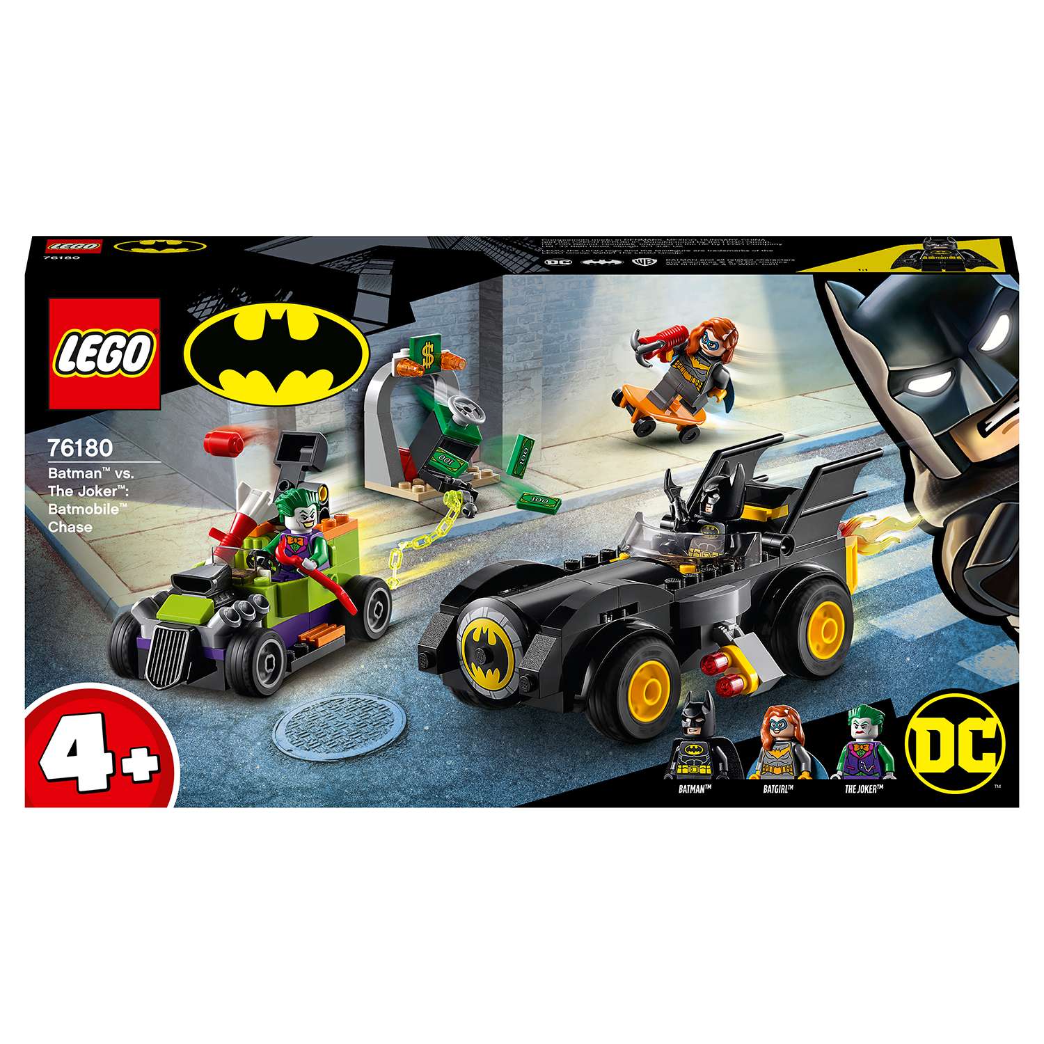 Конструктор LEGO Super Heroes Бэтмен против Джокера погоня на Бэтмобиле 76180 - фото 2
