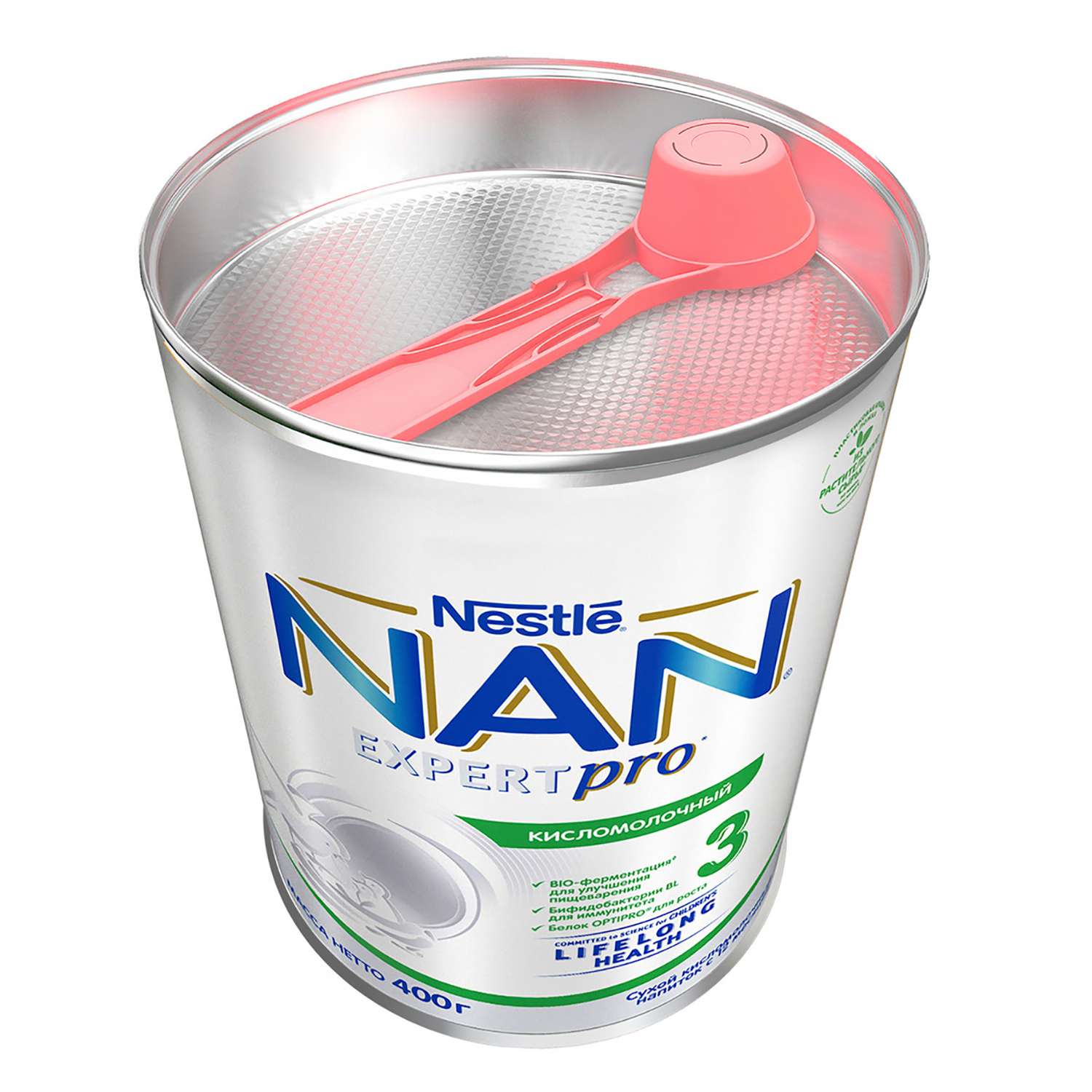Молочко NAN 3 кисломолочный 400г с 12месяцев - фото 5