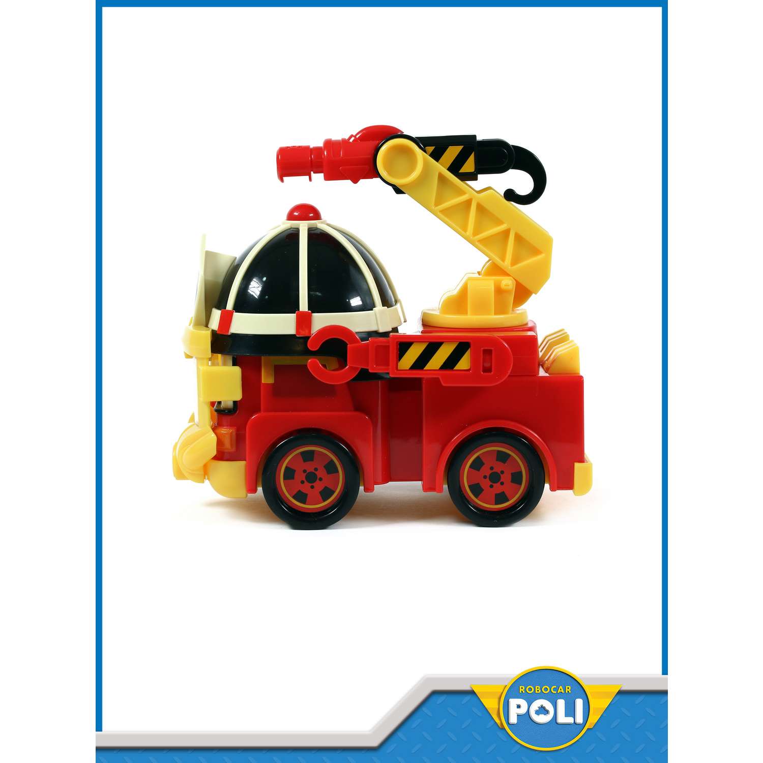 Игрушка POLI Машинка Рой с аксессуарами - фото 4