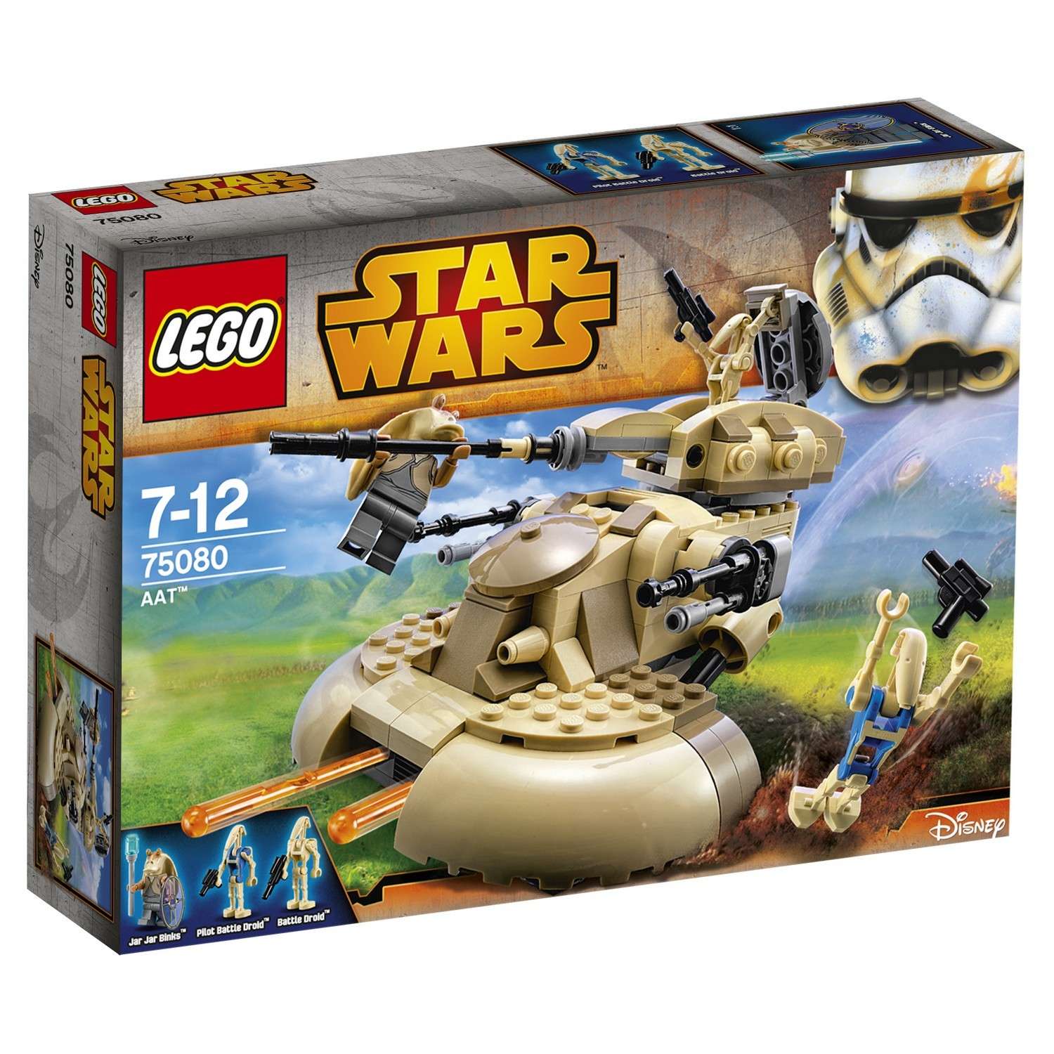 Конструктор LEGO Star Wars TM Бронированный штурмовой танк AAT™ (75080) - фото 2