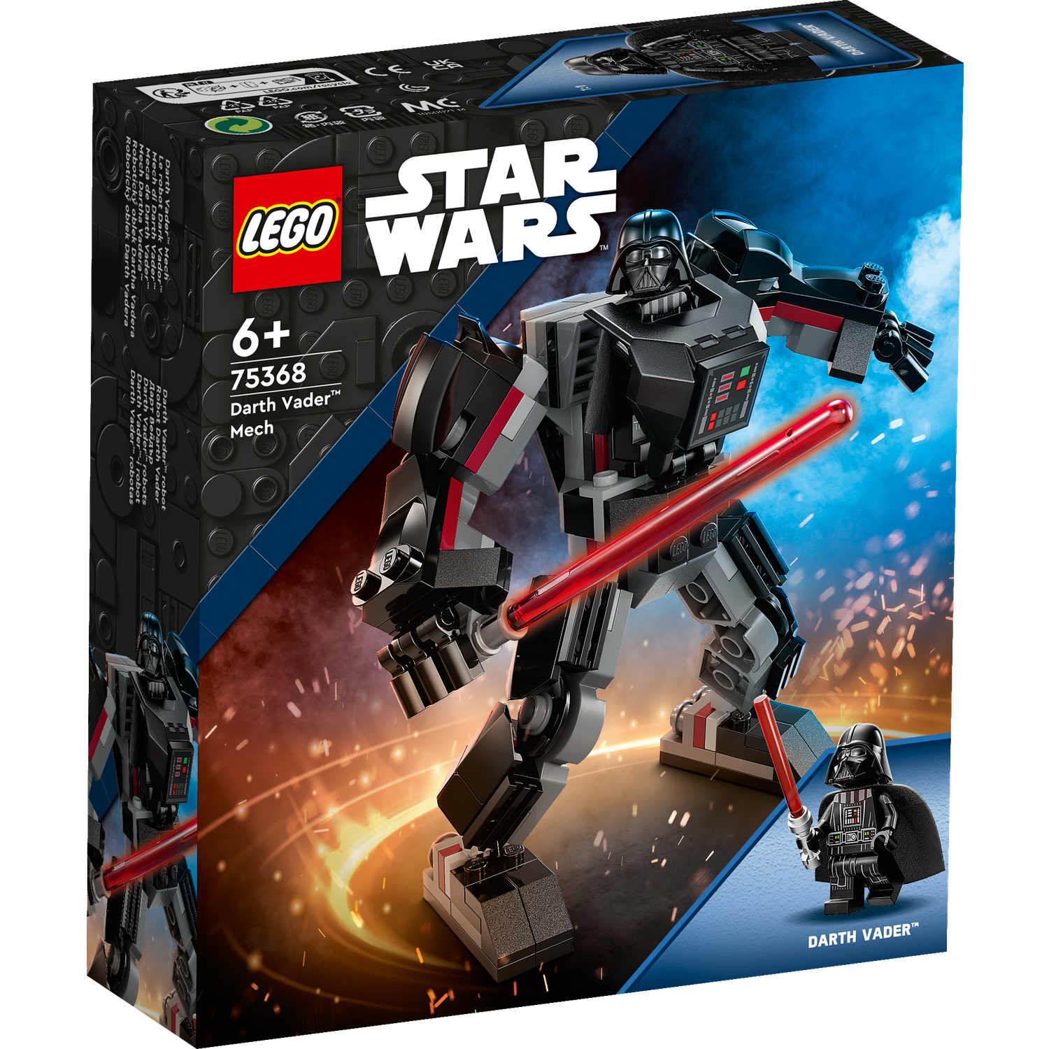 Конструктор LEGO Darth Vader Mech 75368 - фото 4