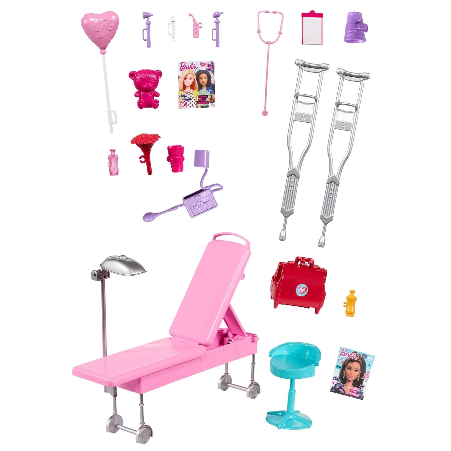 Vehicule medical barbie clearance carrefour