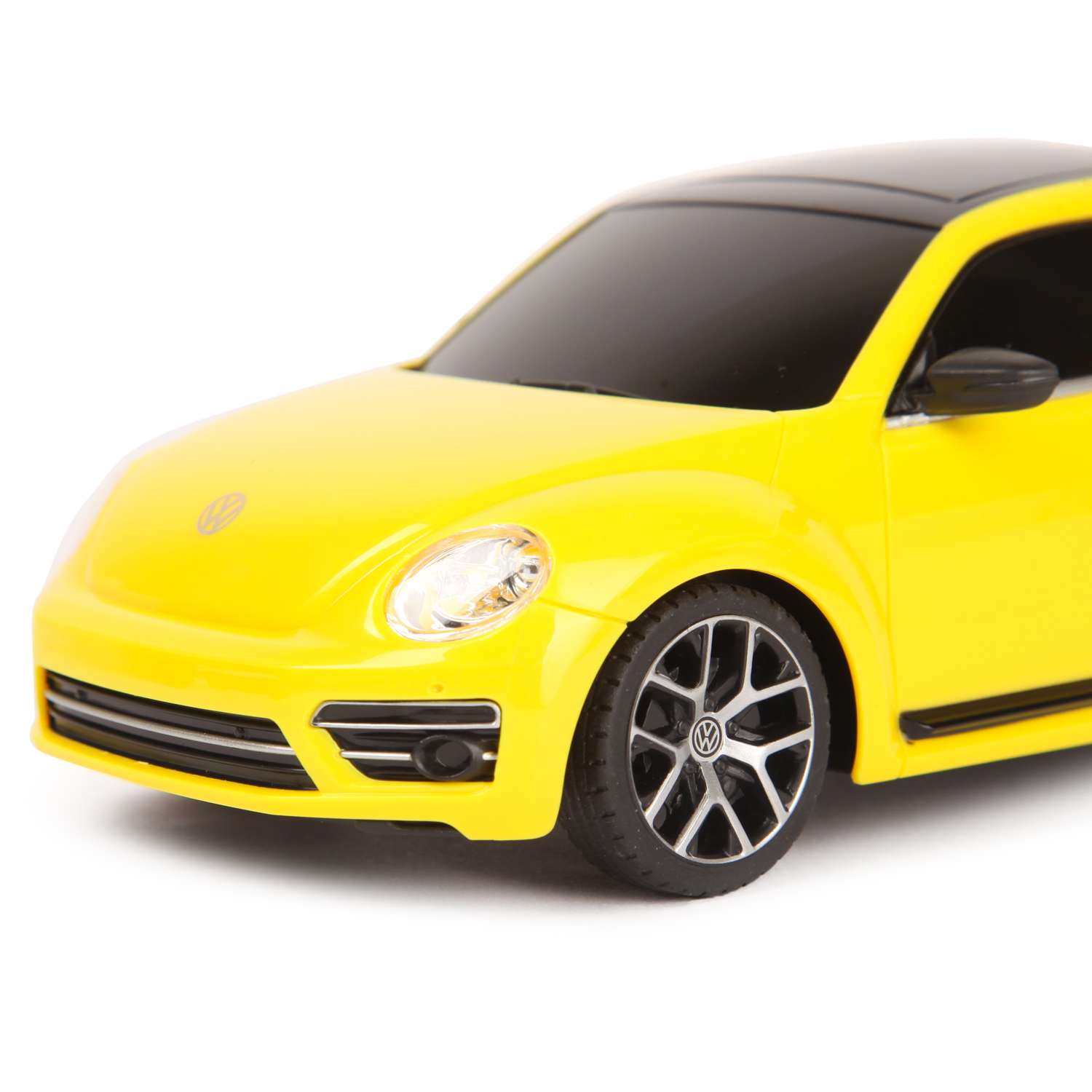 Машина Rastar РУ 1:24 Volkswagen Beetle Желтая 76200 - фото 6