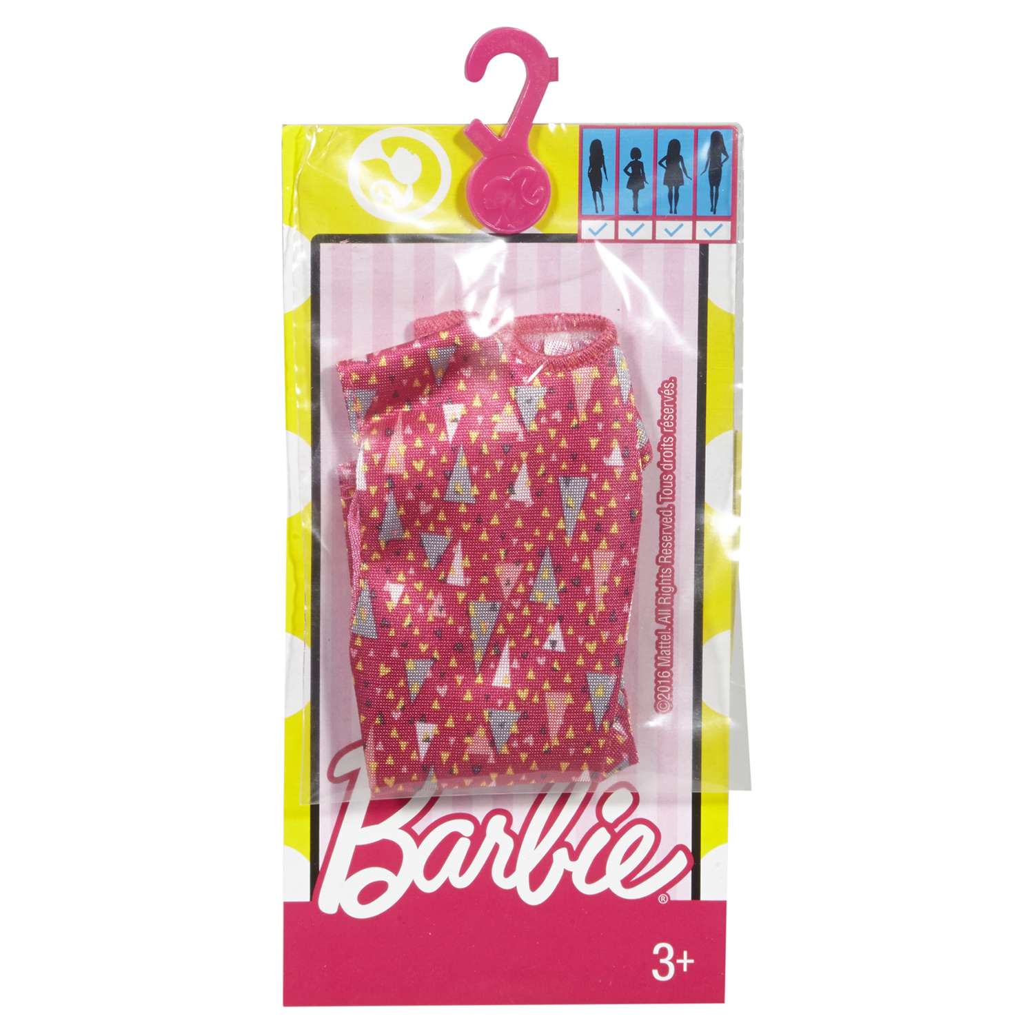 Универсальные платья Barbie для кукол Barbie в ассортименте FCT12 - фото 22