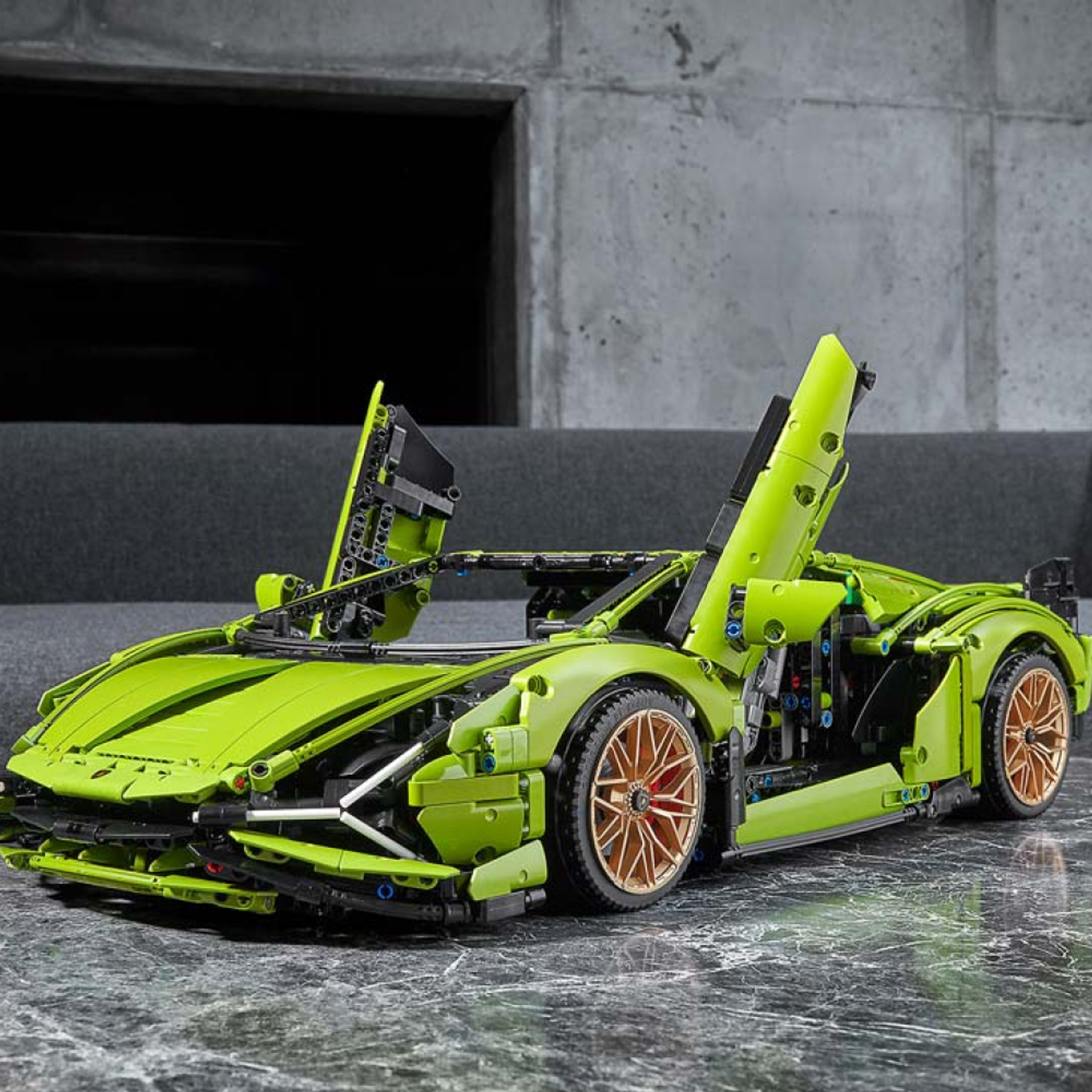 Игрушка LX Конструктор Техник Lamborghini Sian 3696 детали - фото 6