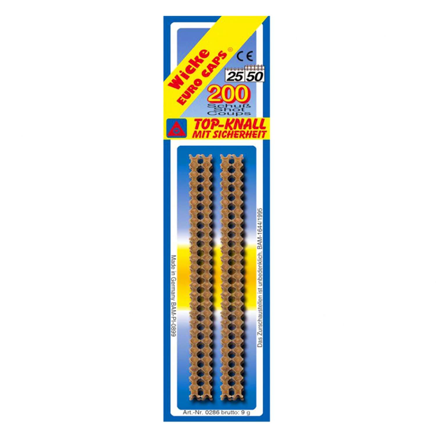 Пистоны Sohni-Wicke Strip 25/50-зарядные 200 шт - фото 1