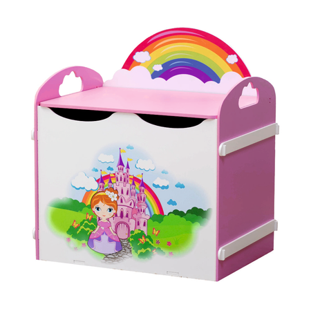Ящик для хранения игрушек ViromToys корзина для девочек