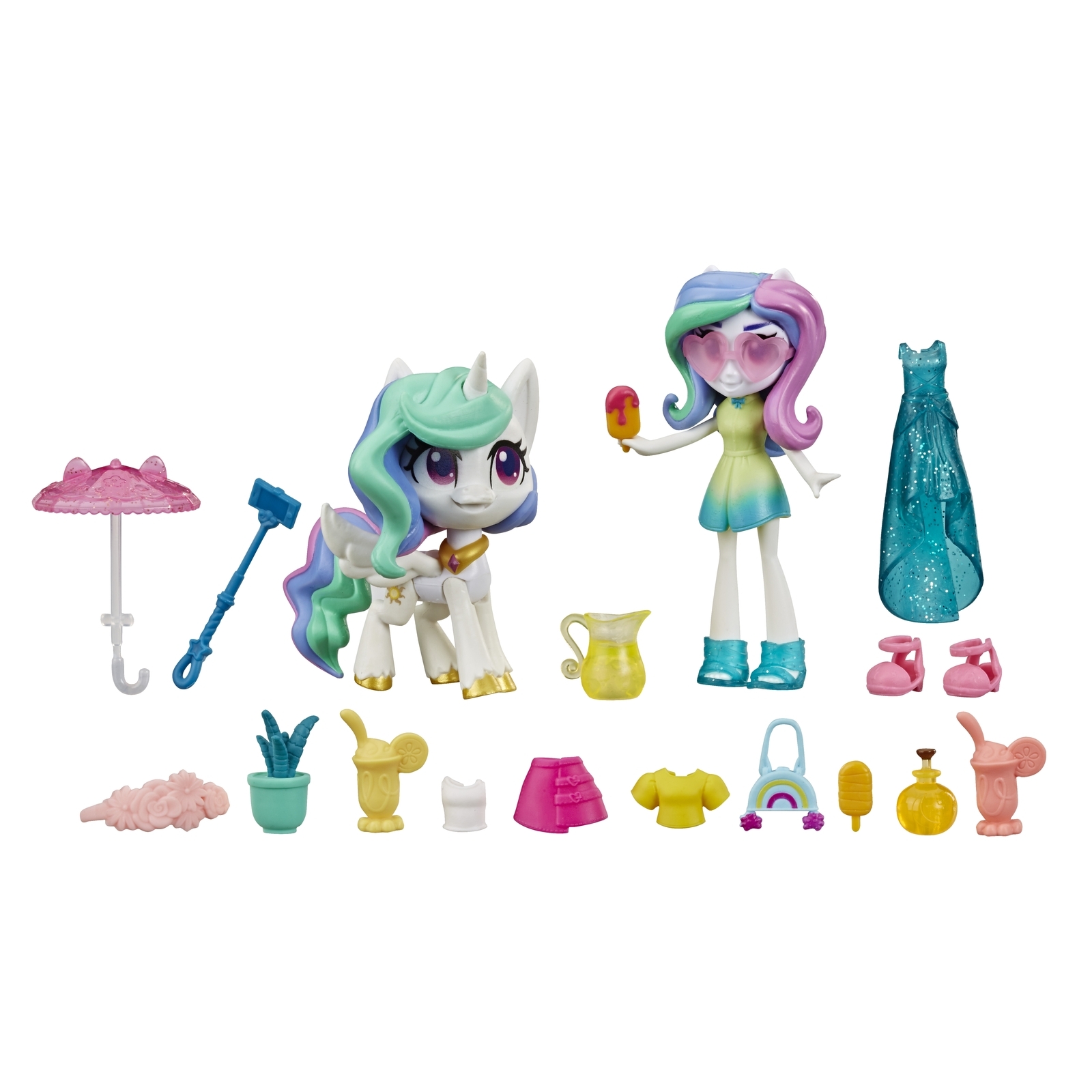 Набор игровой MLP Equestria Girls Пони Волшебное зеркало Принцесса Селестия  E91875X0 купить по цене 799 ₽ в интернет-магазине Детский мир