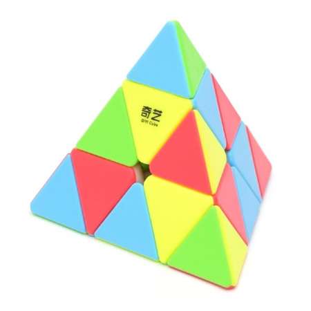 Головоломка кубик пирамида SHANTOU разноцветный