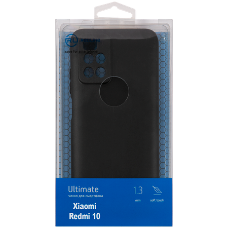 Защитный чехол RedLine Ultimate для Xiaomi Redmi 10/Redmi 10 2022 черный