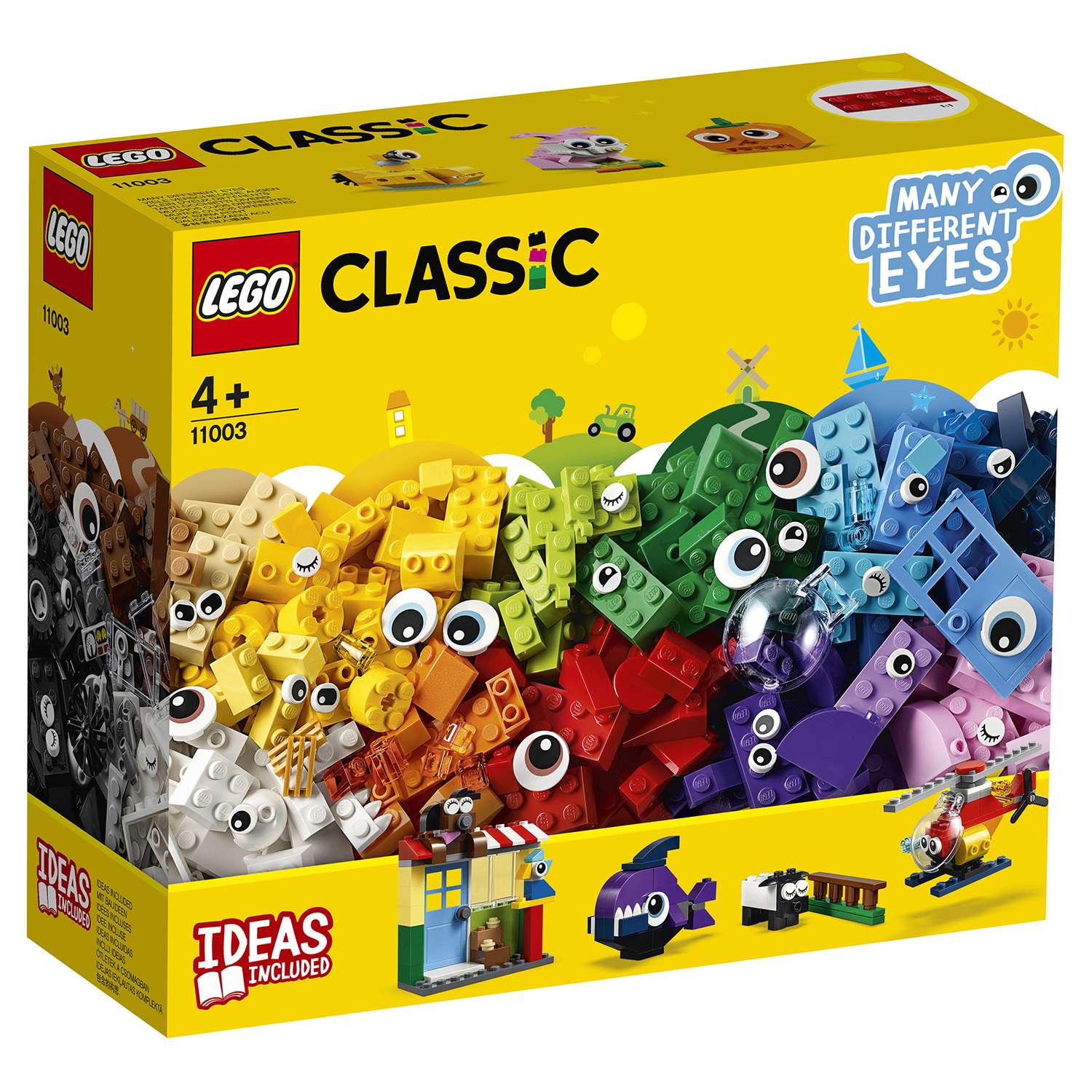 Конструктор LEGO Classic Кубики и глазки 11003 - фото 2