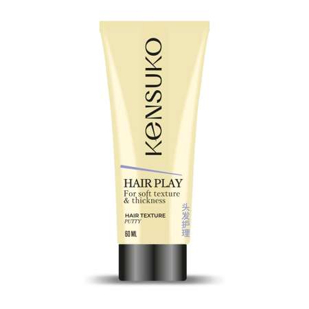 Глина для укладки волос KENSUKO Hair texture putty жидкая 60 мл