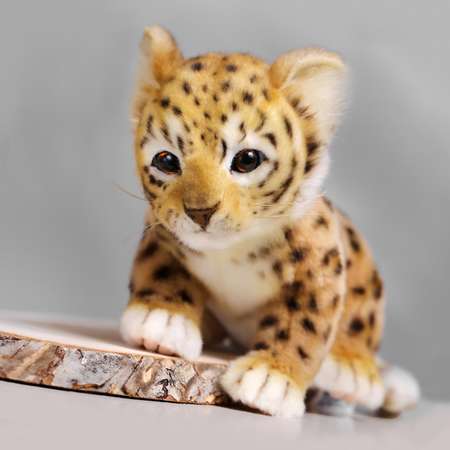 Реалистичная игрушка HANSA Леопард амурский котенок 25 см