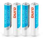 Батарейки Buro Alkaline LR03 AAA 4шт 1776131