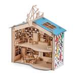 Кукольный домик Тутси Путешественника с мебелью из дерева