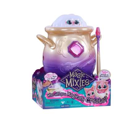 Интерактивная игрушка Magic Mixies Игровой набор Интерактивный Волшебный котел Розовый