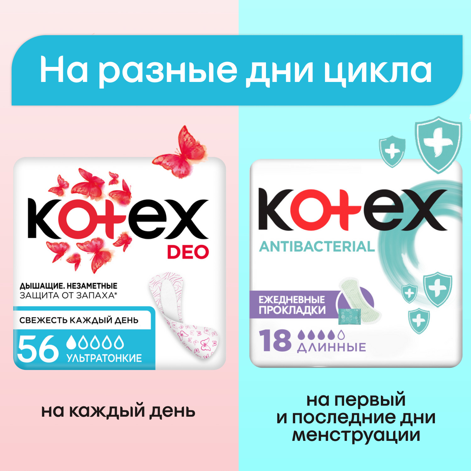 Прокладки ежедневные Kotex Antibacterial длинные 18шт - фото 9