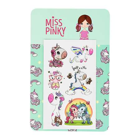 Тату переводное Miss Pinky basic