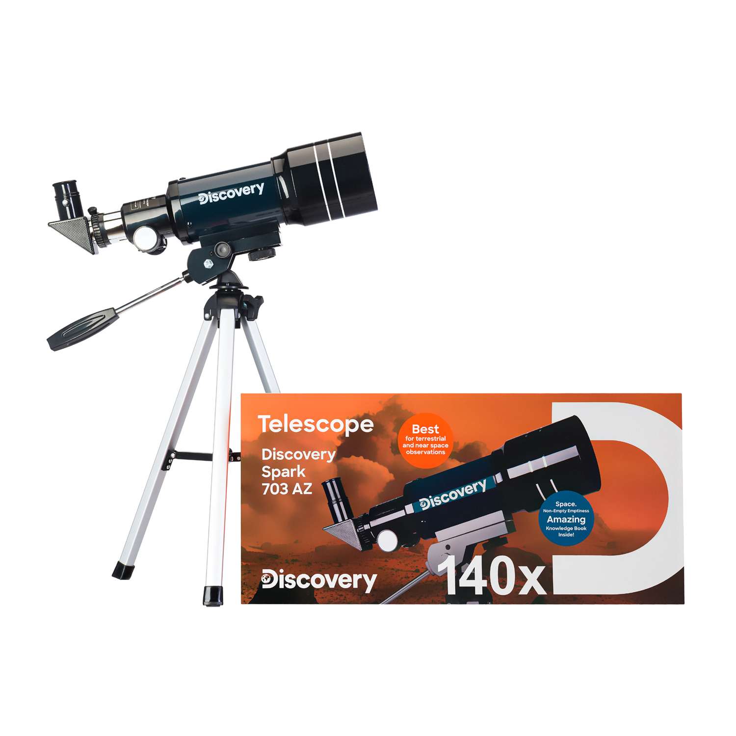 Телескоп DISCOVERY Spark 703 AZ с книгой - фото 2