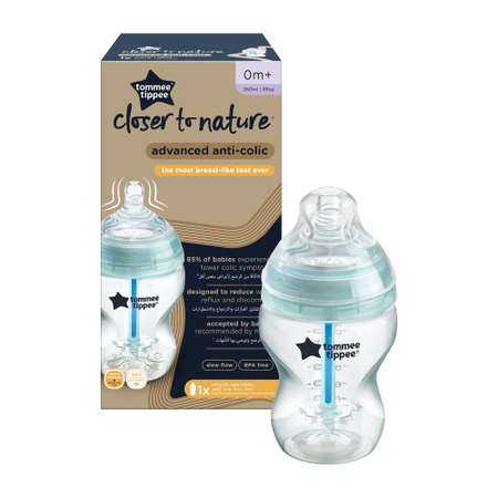 Бутылочка для кормления Tommee tippee Advanced Anti-Colic 260 мл