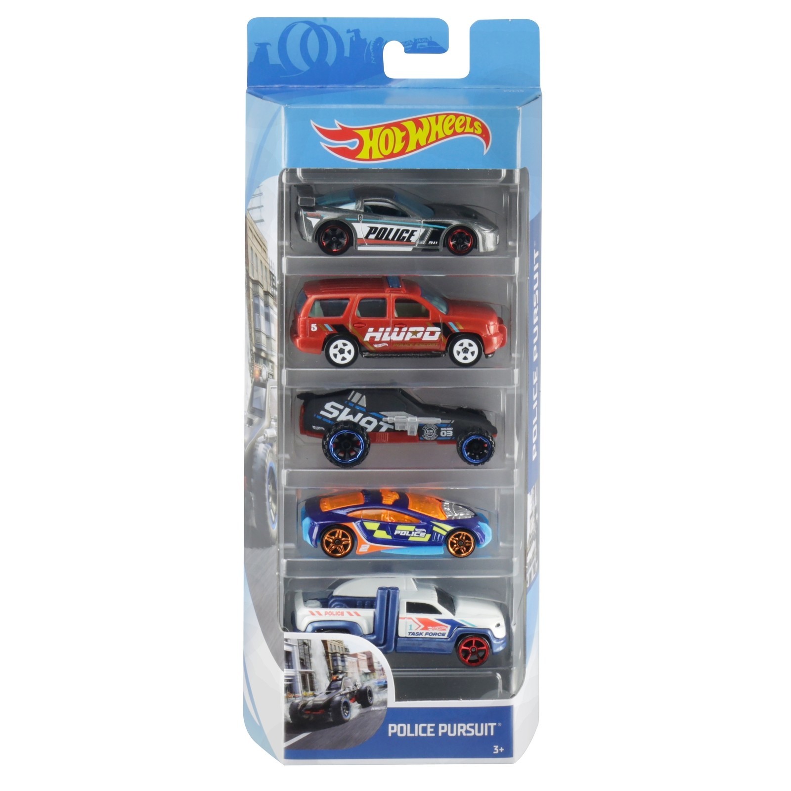 Игровой набор Hot Wheels из 5 машинок 1:64 в ассортименте 1806 - фото 4