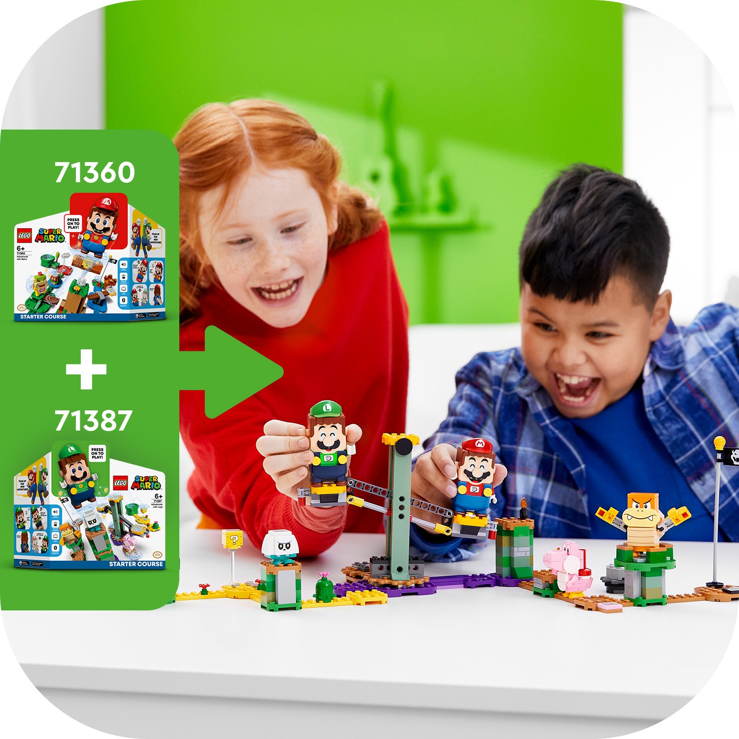 Lego luigi starter sale