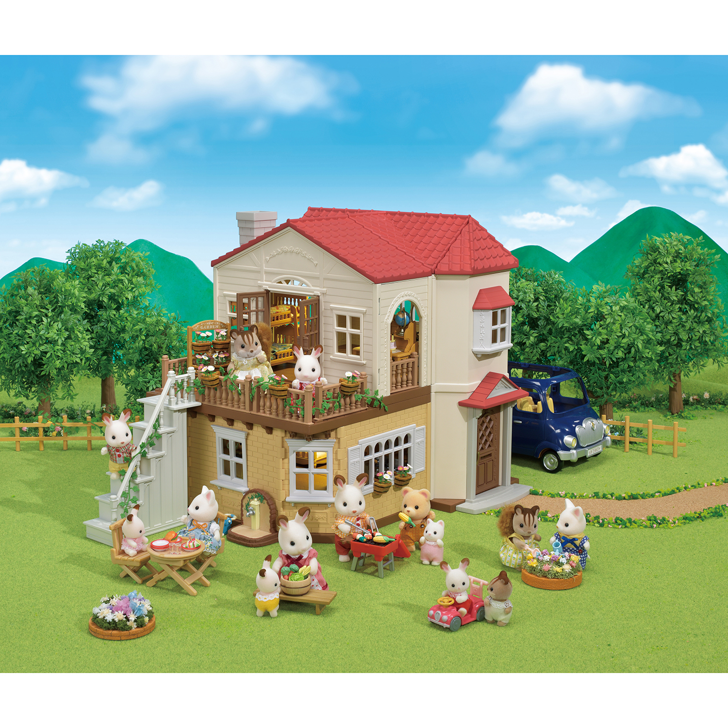 Набор Sylvanian Families Большой дом 5302 купить по цене 10999 ₽ в  интернет-магазине Детский мир