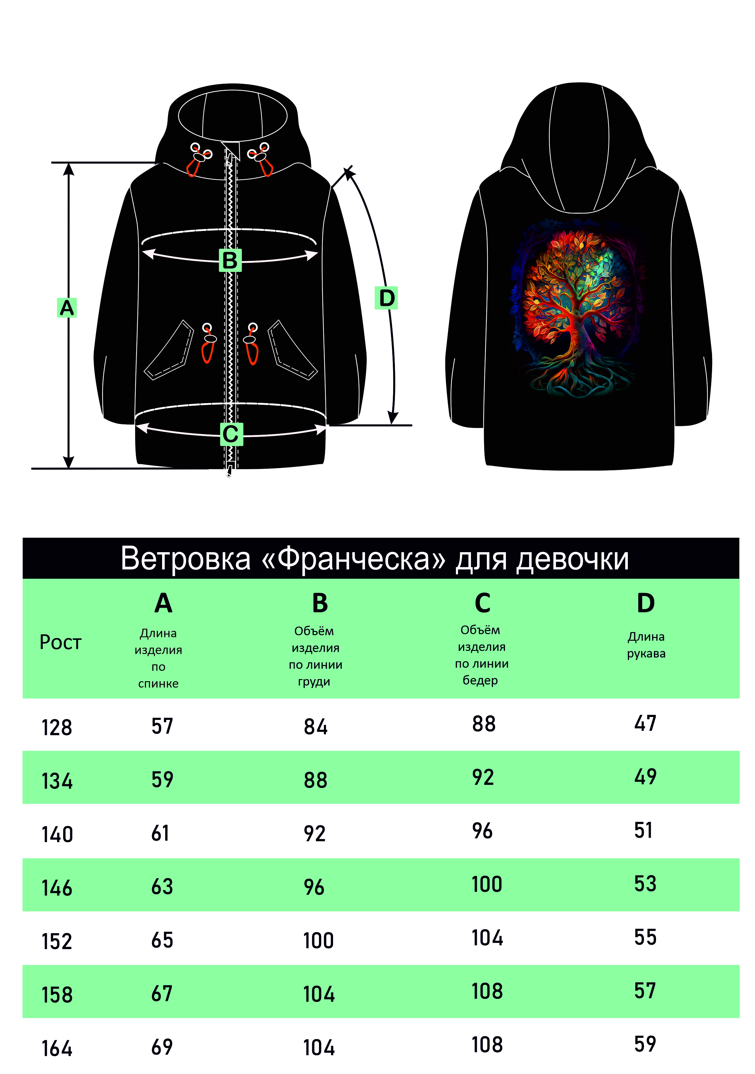 Ветровка АВРОРА 1107-Д/белый - фото 7