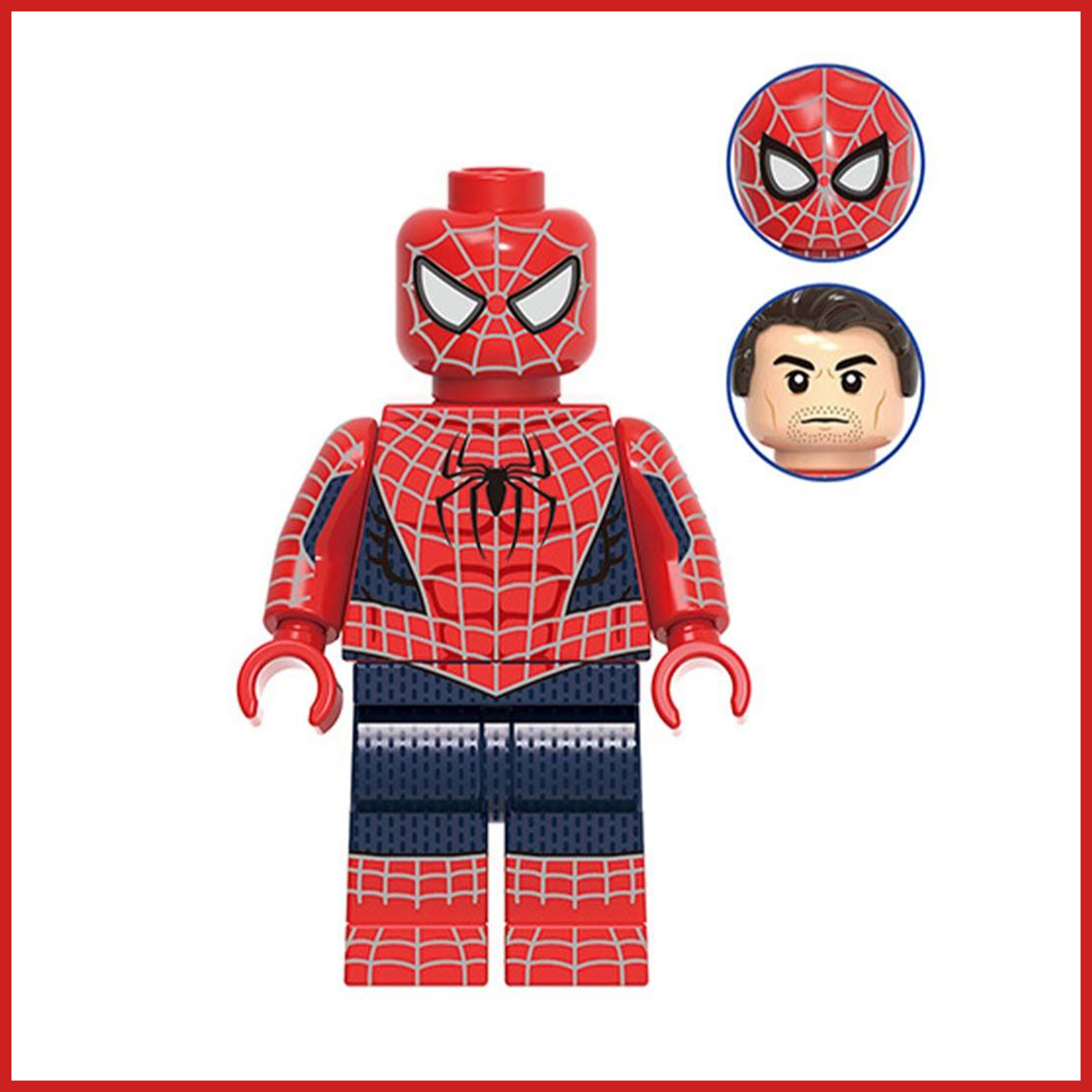 Игрушка LX Минифигурка Minifigures Marvel Марвел Человек Паук - фото 3