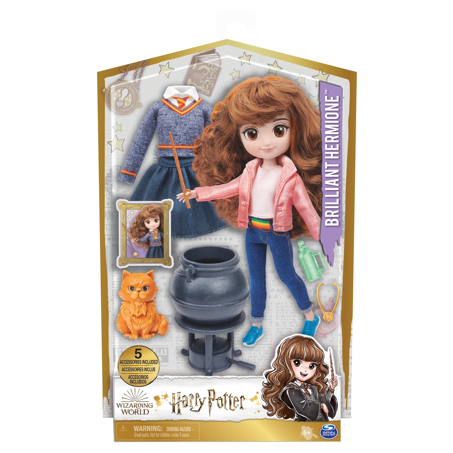 Набор игровой WWO Harry Potter Гермиона с аксессуарами 6061849 купить по  цене 2499 ₽ в интернет-магазине Детский мир