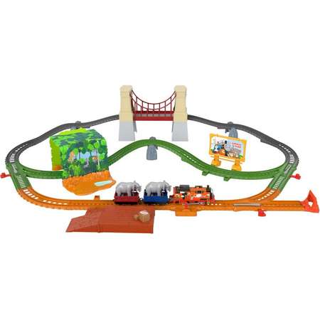 Набор игровой Thomas & Friends Железная дорога Ния и слон GPD84