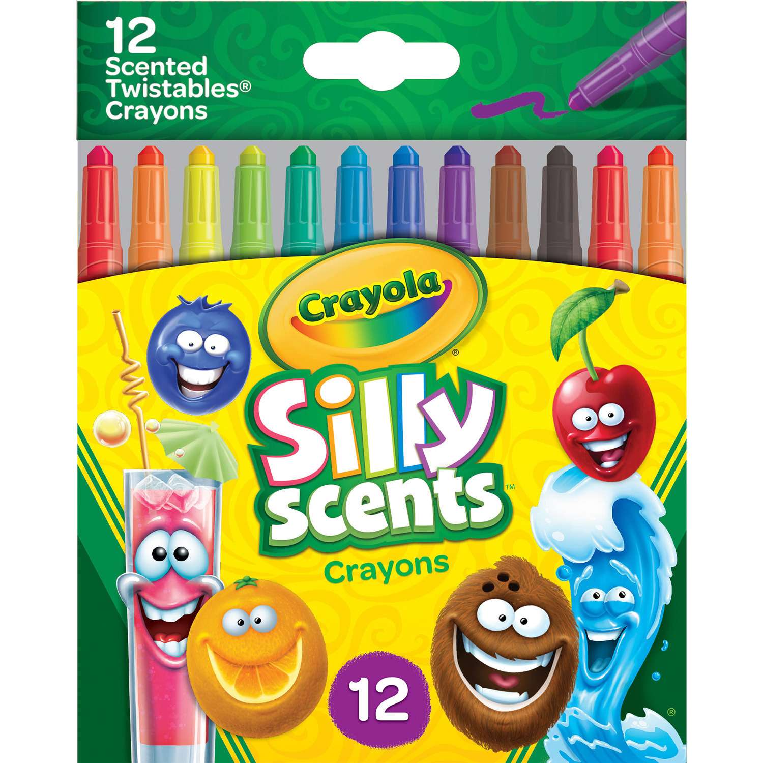 Мелки Crayola восковые минимелки 12шт - фото 1