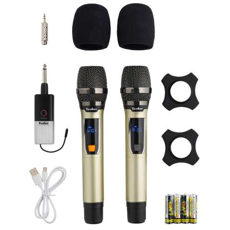 Беспроводные караоке-микрофоны Tesler WMS-720