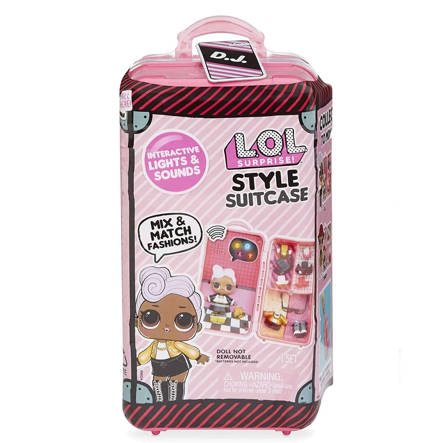 Набор игровой L.O.L. Surprise! чемоданчик с куклой Темно-розовый 560470E7C 560470E7C - фото 2