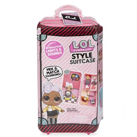 Набор игровой L.O.L. Surprise! чемоданчик с куклой Темно-розовый 560470E7C