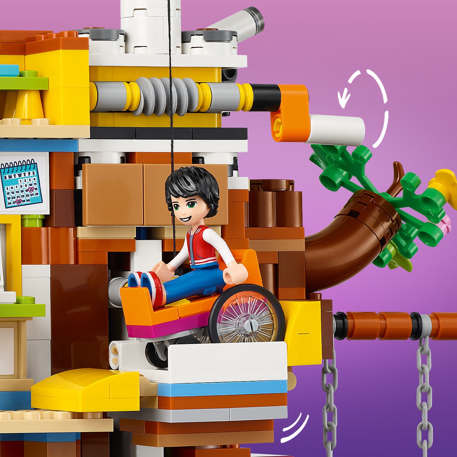 Конструктор LEGO Friends Дом друзей на дереве 41703 - фото 11