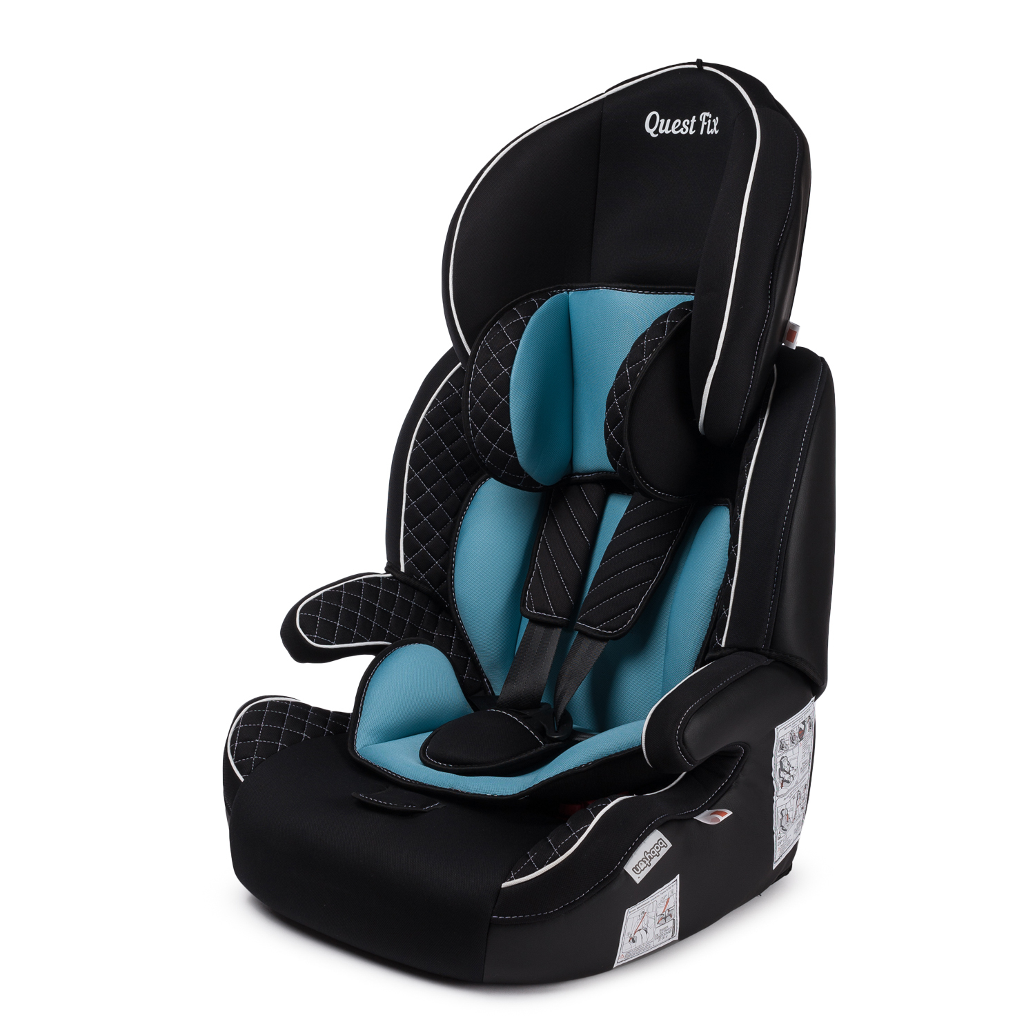 Автокресло Babyton Quest Fix I/II/III Turquoise - фото 1