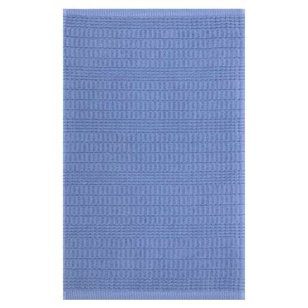 Махровое полотенце Bravo Контраст S 40х60 см синий