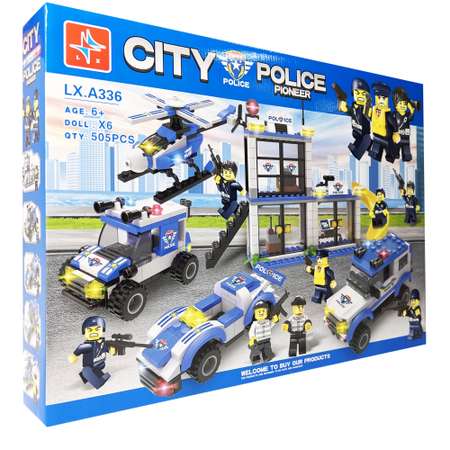 Конструктор City police BalaToys Pioneer 505 деталей