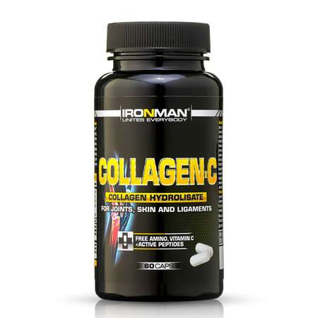 Продукт пищевой IronMan Collagen C 60капсул