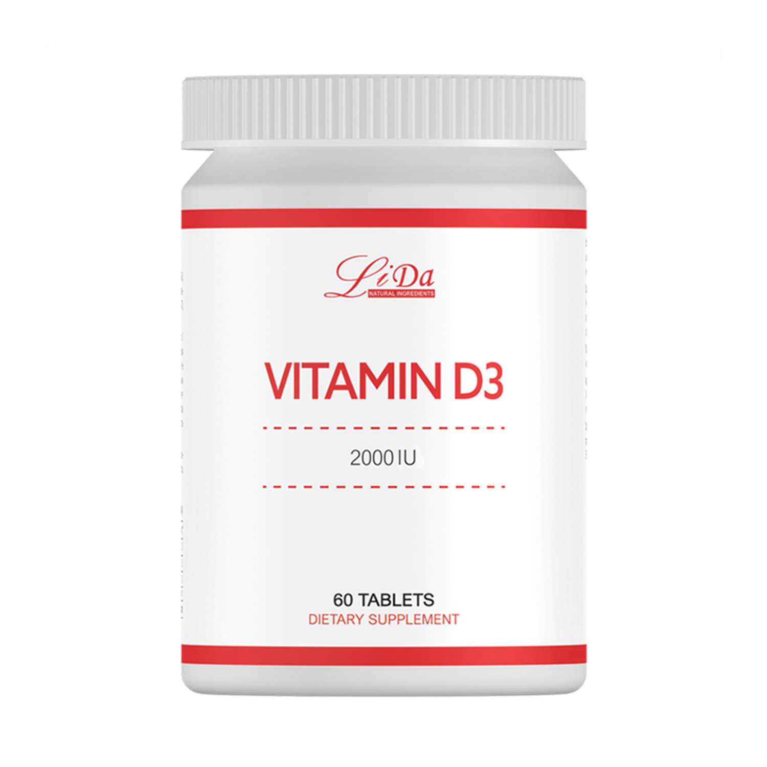 Витамин Д3 2000 Li Da для иммунитета энергии 60 таблеток - фото 1