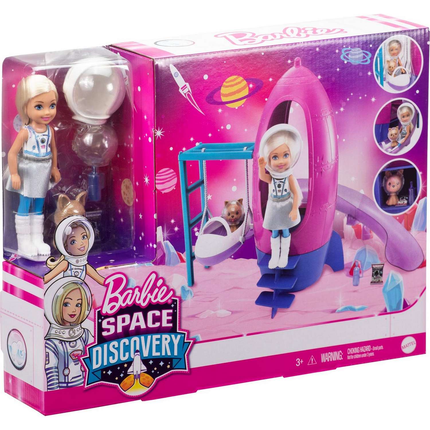 Набор Barbie Челси Игровая площадка Космос GTW32 GTW32 - фото 3