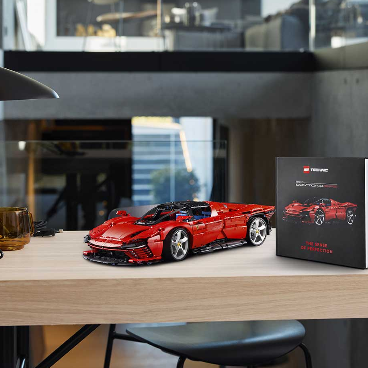 Игрушка LX Конструктор Technic Ferrari Daytona SP3 3778 деталей - фото 11