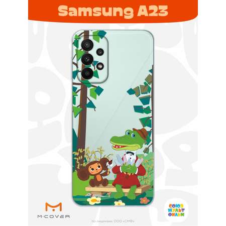 Силиконовый чехол Mcover для смартфона Samsung A23 Союзмультфильм Пятьсот эскимо