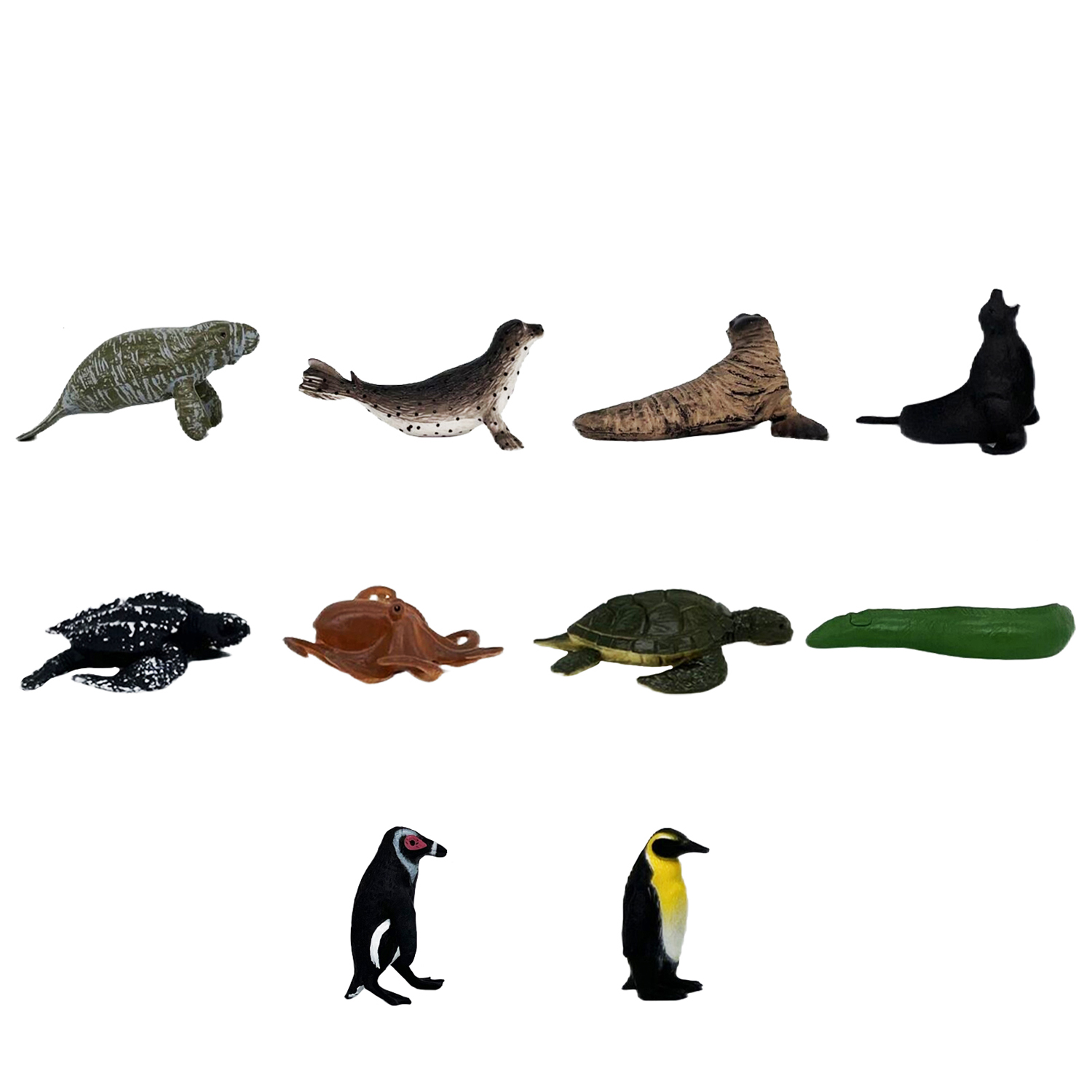 Набор фигурок Детское Время Морские животные 10 видов - фото 6