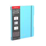 Тетрадь общая ERICH KRAUSE в съемной обложке FolderBook Pastel голубой А5+ 48 листов клетка