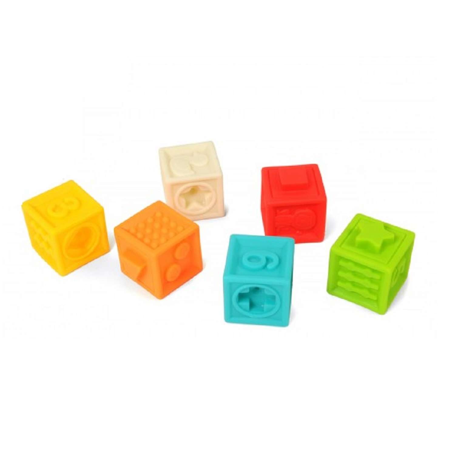 Кубики Elefantino Мягкие - фото 1