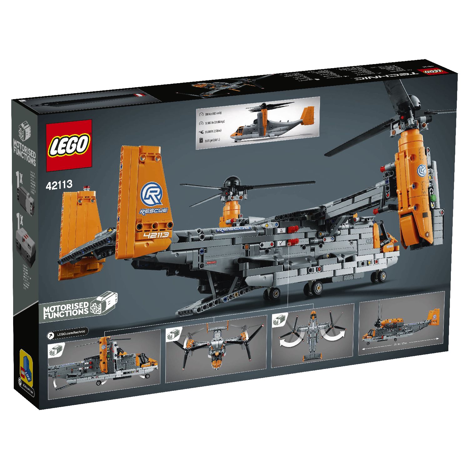 LEGO Technic Bell V 22 Osprey 42113 10999